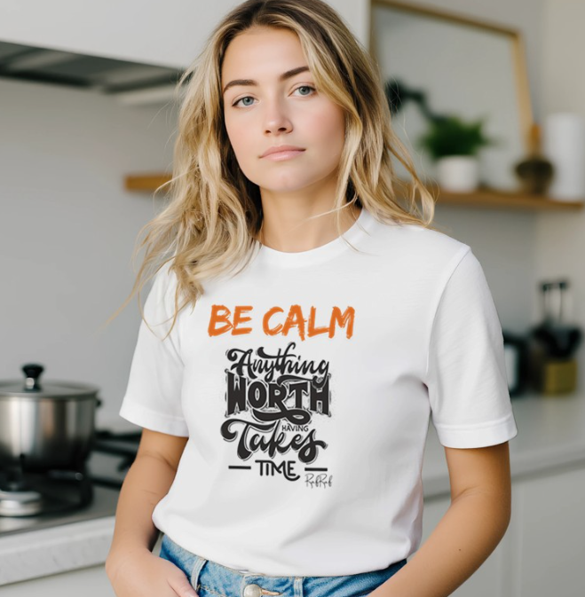 Super Premium Unisex Crewneck T-Shirt Canvas 3001 - Soft White Fabric